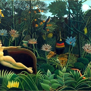 Tovaglietta laminata Douanier Rousseau Il sogno