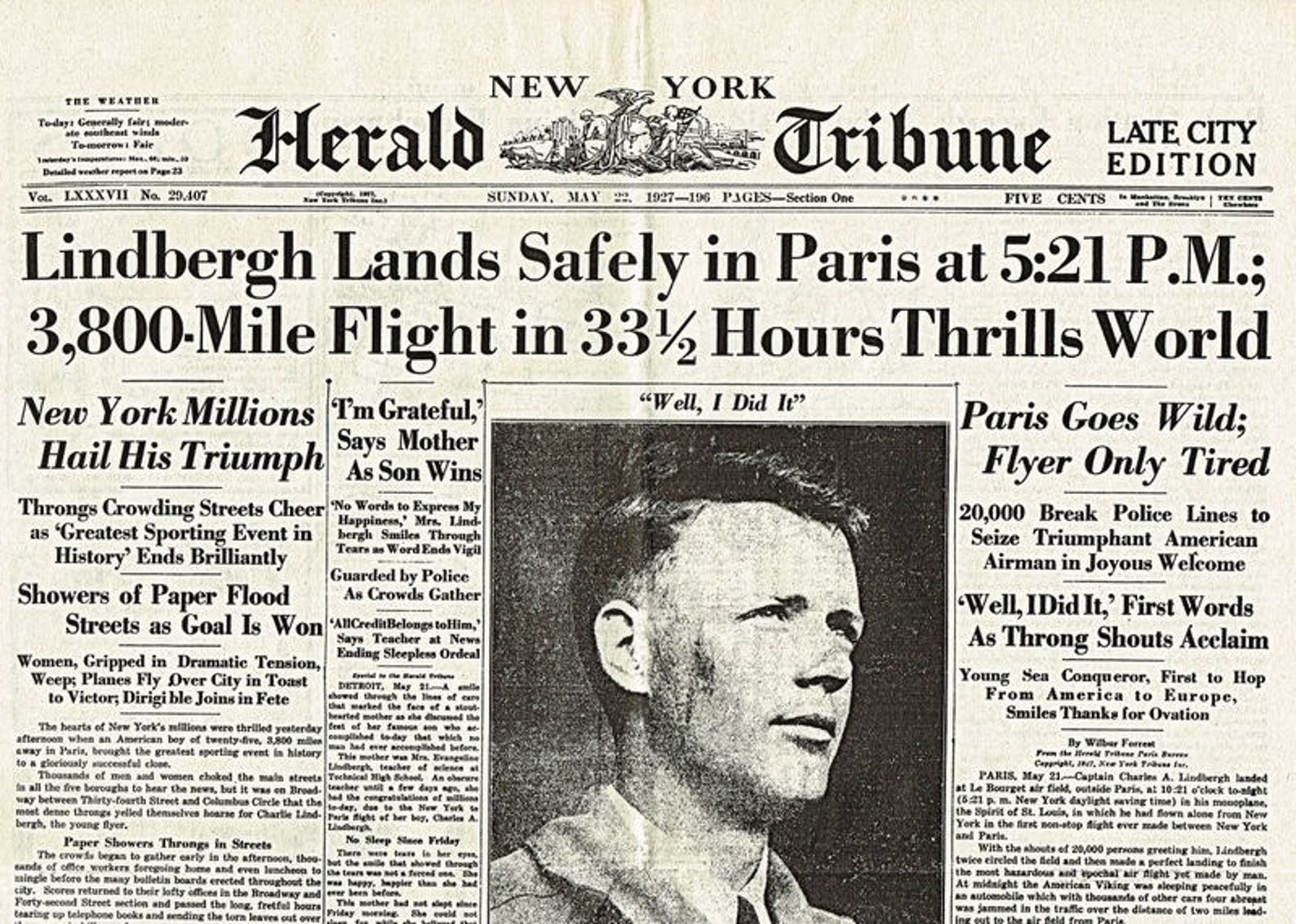 News is history history is news