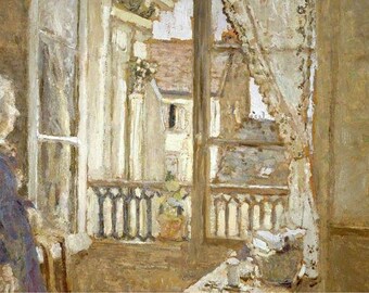 Laminated placemat Vuillard The open window