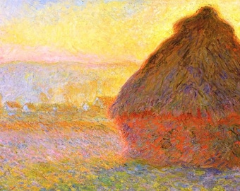 Original plastic placemat Monet Graystaks