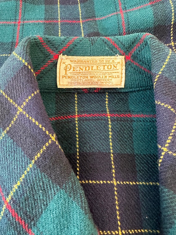 Vintage Pendleton Wool 49er Shirt Jacket | Women's Pl… - Gem