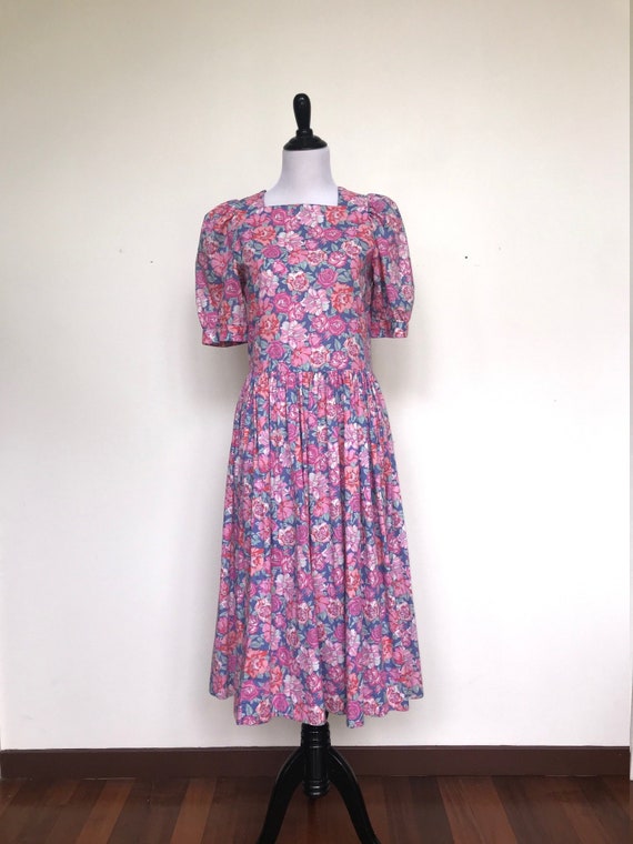 Laura Ashley Made in Great Britain Vintage 1980's