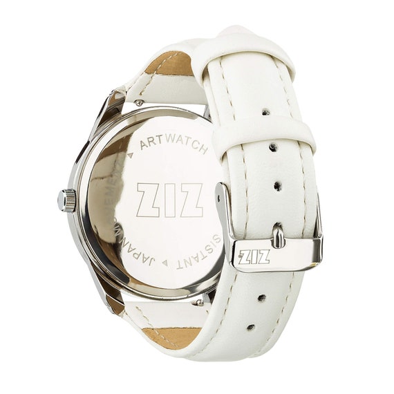 White colour top wrist watch