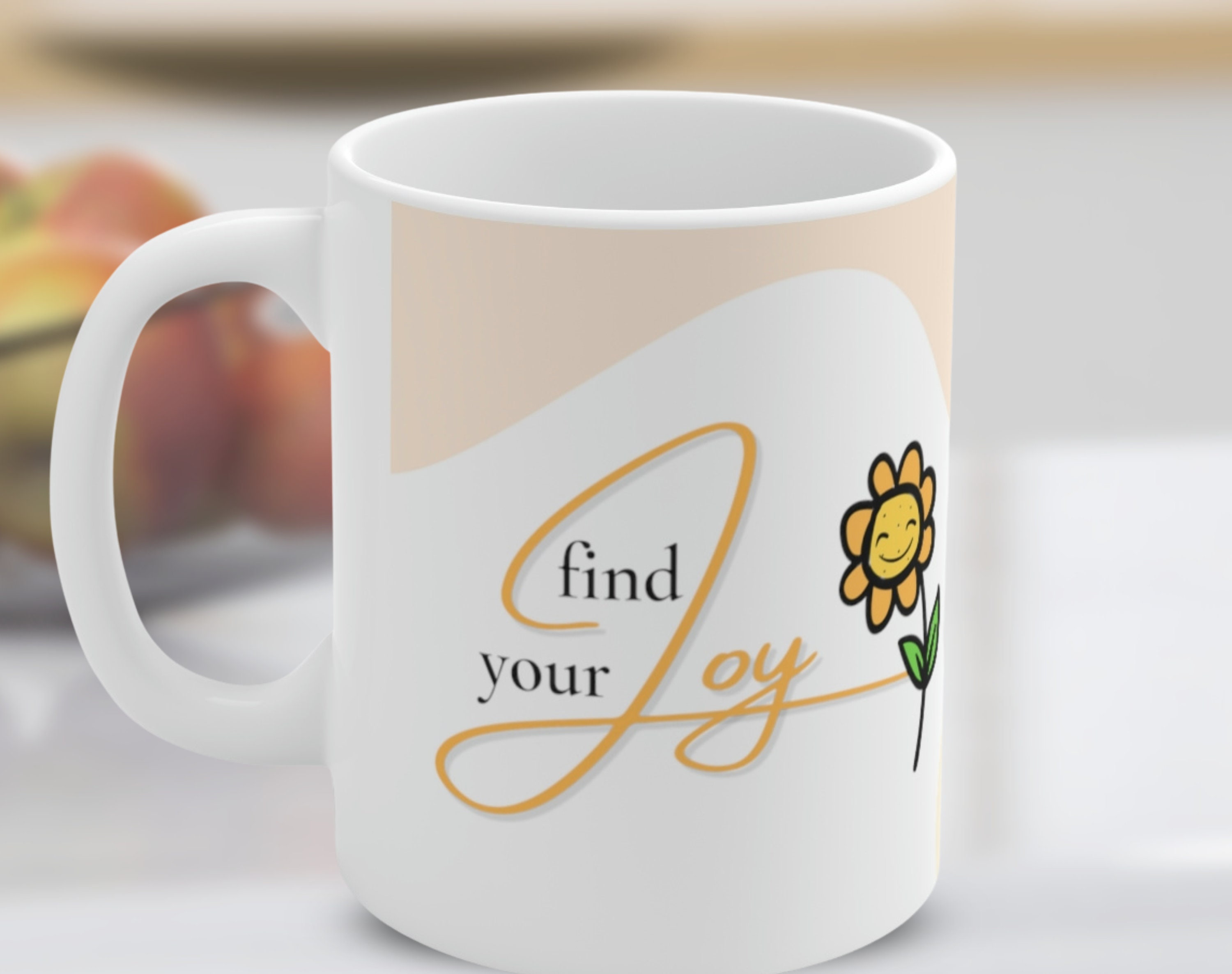 Find Your Joy Candy Corn Mug