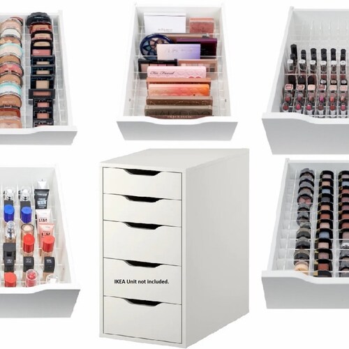 IKEA 5 Drawer Divider Set Acrylic Makeup Organizer Etsy