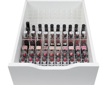 Acrylic Makeup Organizer Lipstick Storage Divider Ikea Drawer