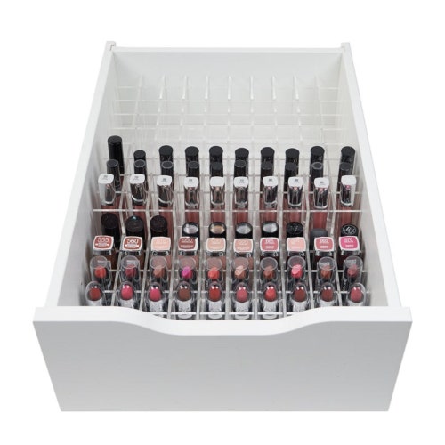 IKEA ALEX Drawer Organizer Acrylic Drawer Organizer Lipstick Etsy