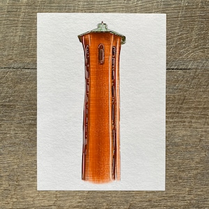 Trinity University Art Print, 5x7 Murchison Tower Print, Gift for Trinity Alumni, Trinity Graduate Gift, Trinity of Texas Gift Decor