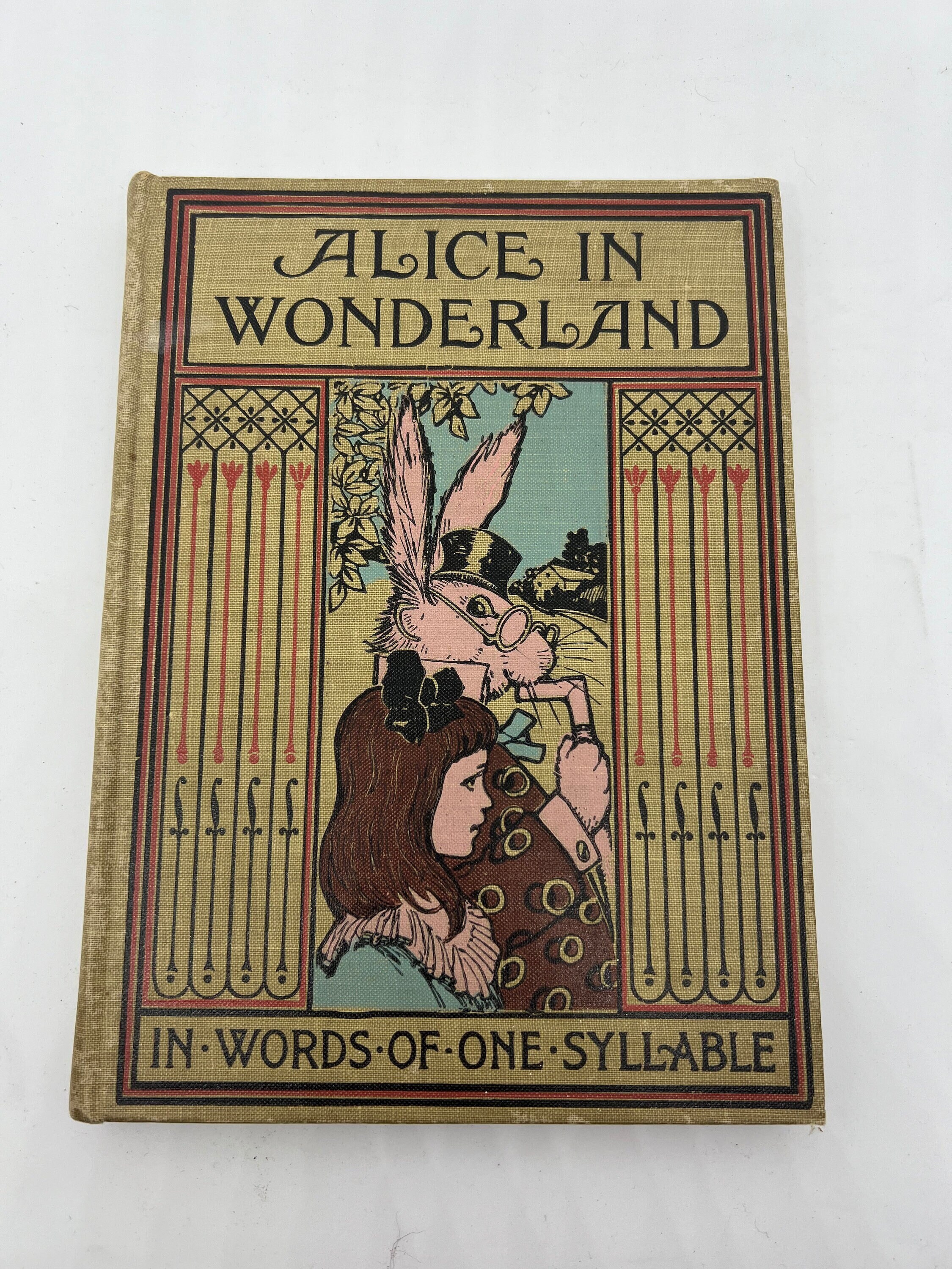 Alice in Wonderland. Retold by Mrs. J. C. Gorham 1905 Rare
