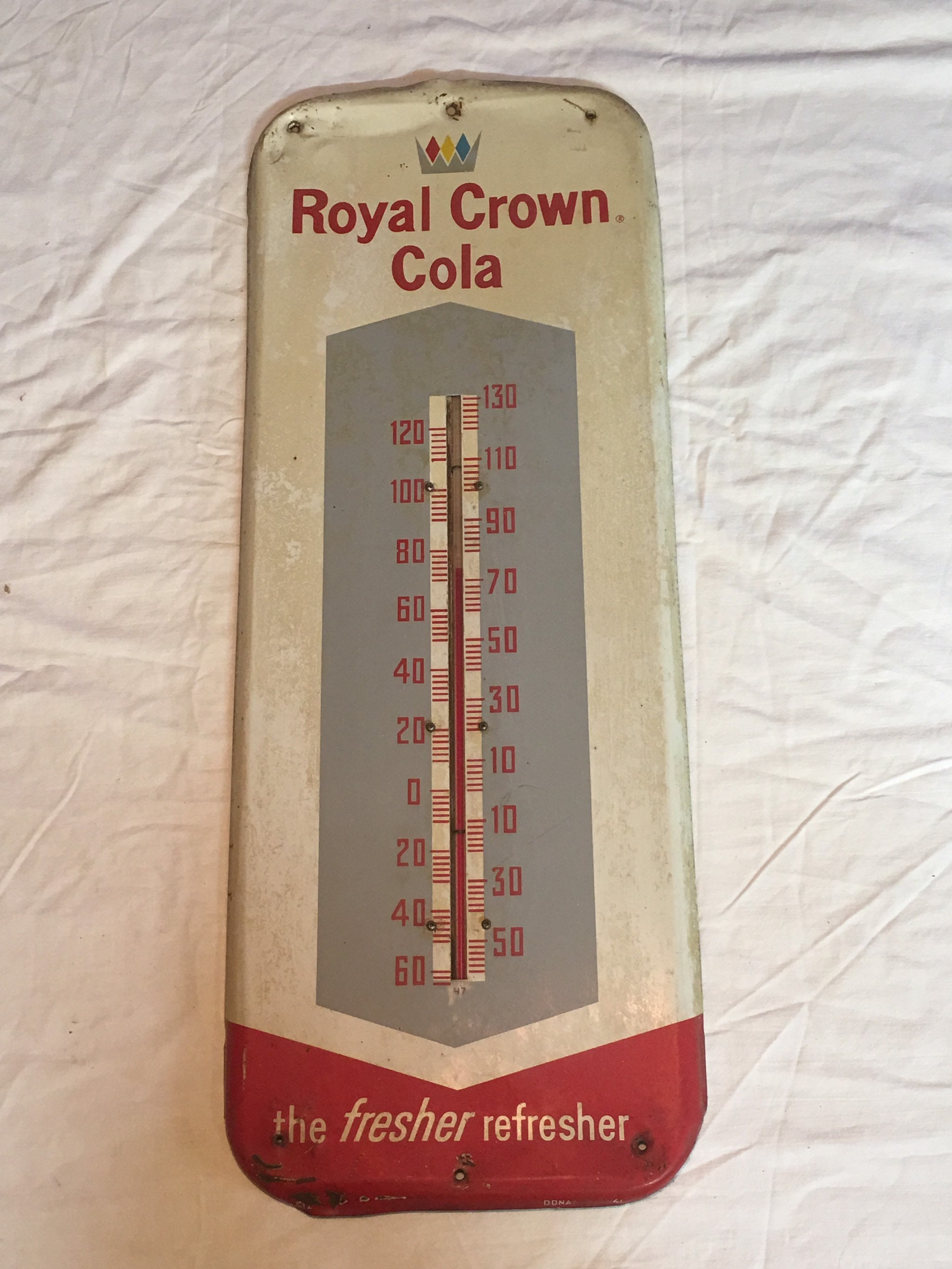 Original 1960's Royal Crown Cola Thermometer - Etsy
