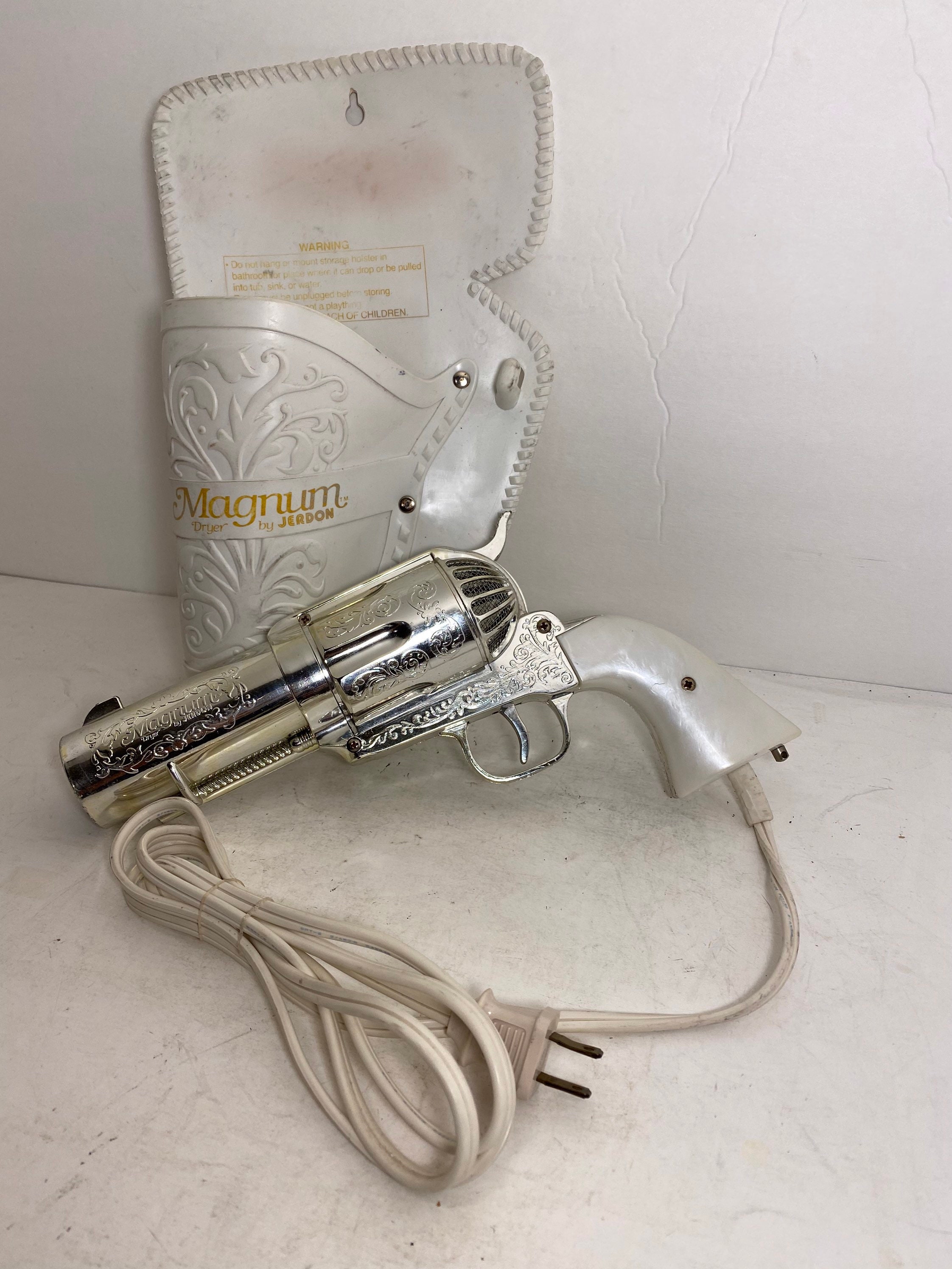 Original 1981 357 Magnum Revolver Hairdryer by Jerdon - Etsy Ireland Original 1981 357 Magnum Revolver Hairdryer by Jerdon - Etsy Ireland
