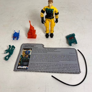 Original G.I. Joe Light Foot Action Figure