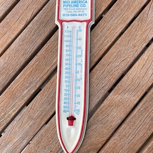 1960’s Mid America Pipeline Co. Thermometer