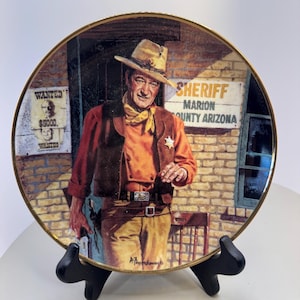 John Wayne Collector Plate