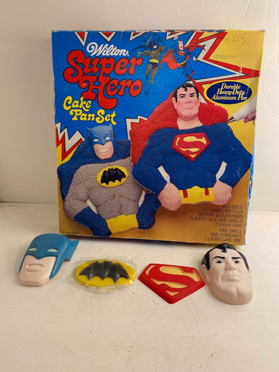 Superhero Mini Cake Molds