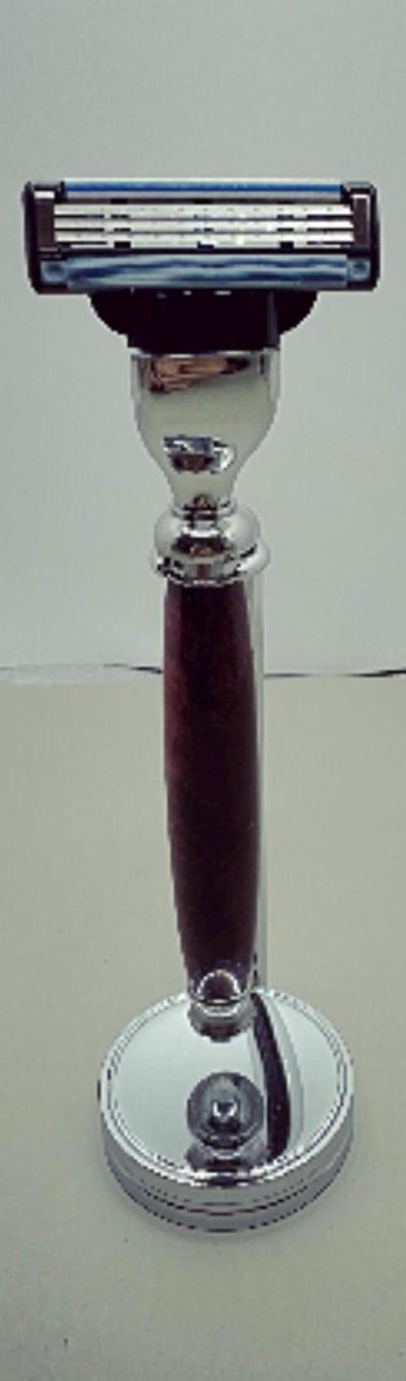 Rouns Shape Razor Handmade Razor With Stand - Etsy