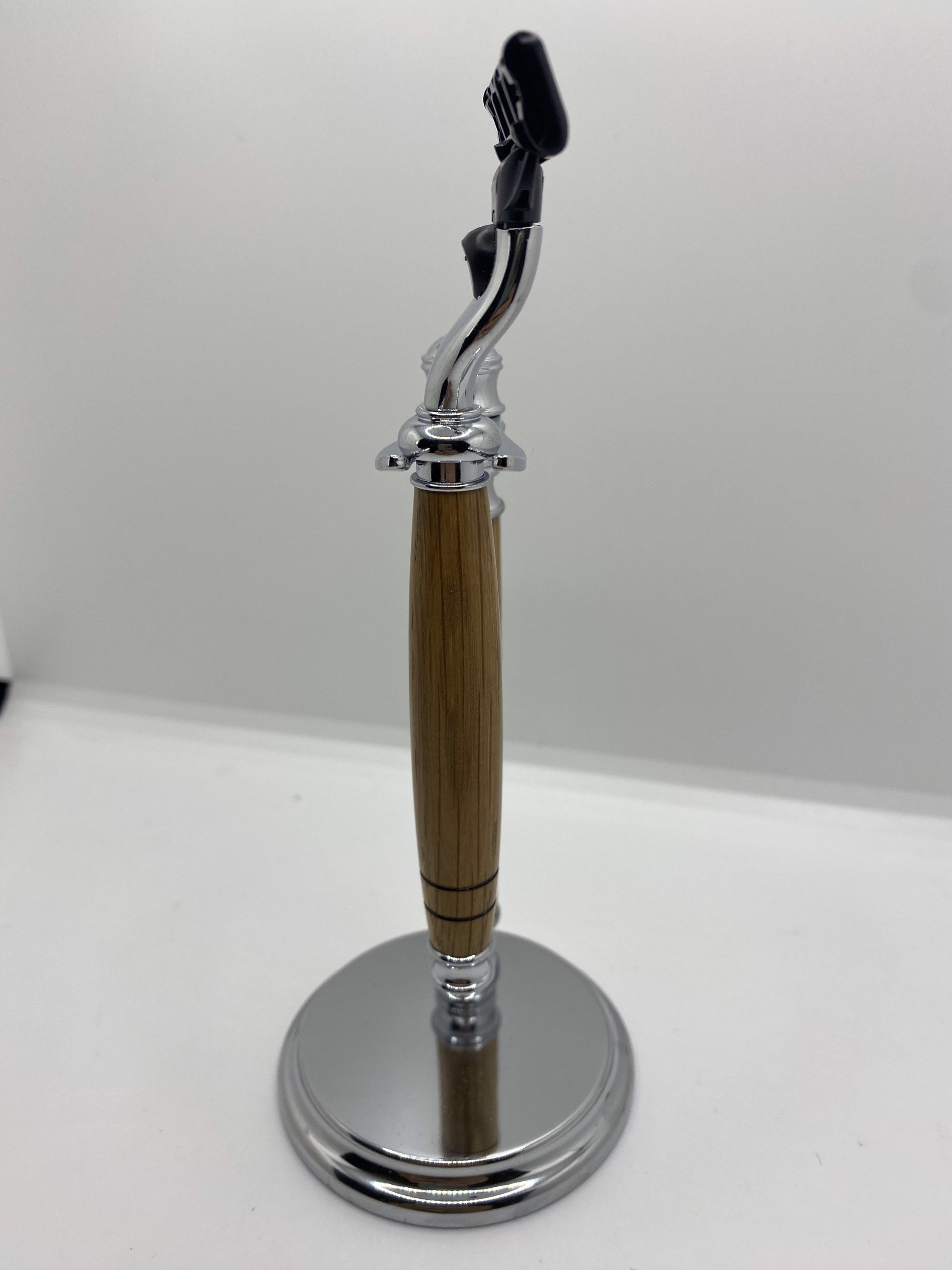 Crafted Razor Custom Hand Turned Razor and Stand - Etsy
