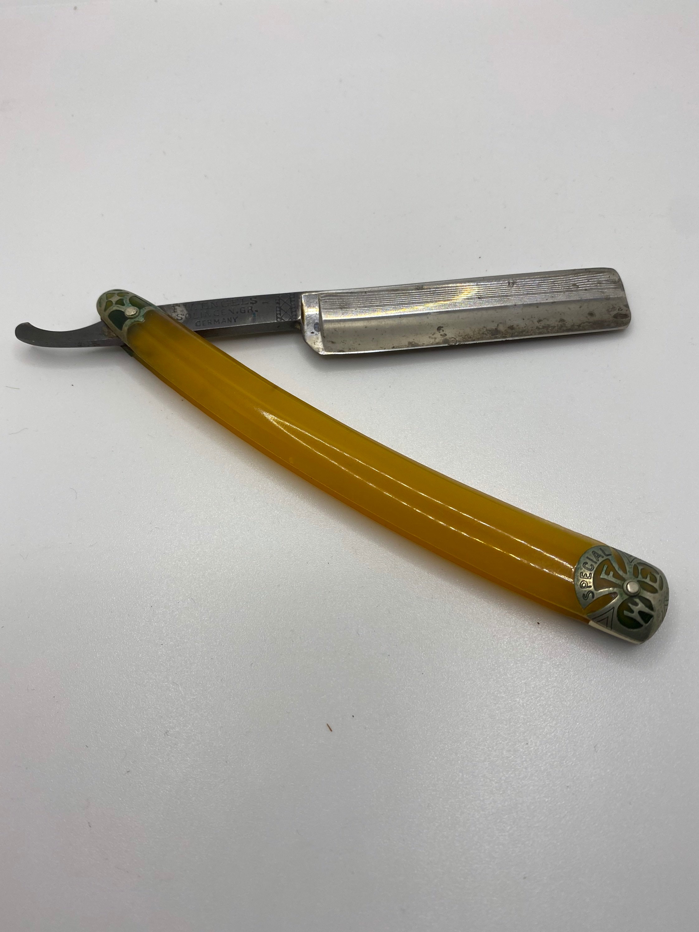 Antique F.W. Engels “special” Straight Razor - Etsy