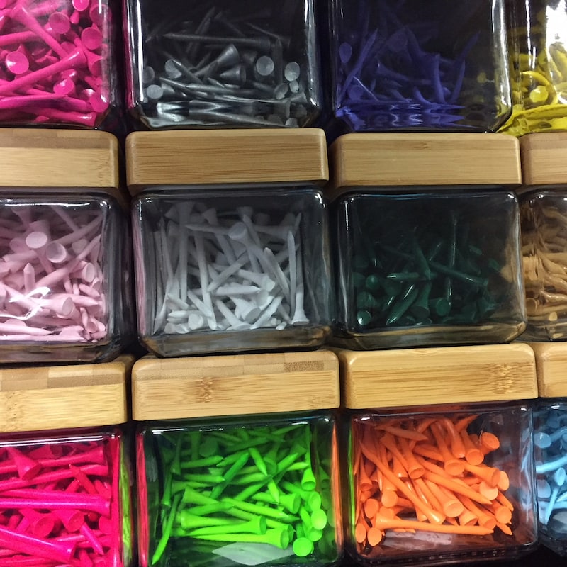 Golf Red Tees - Etsy