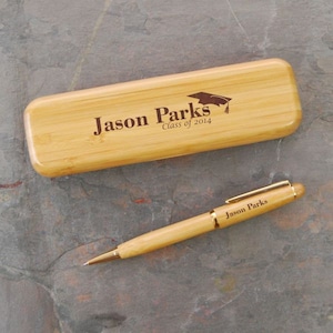 Graduation Pen Set with Personalized Pen and Case