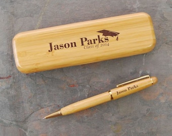 Graduation Pen Set with Personalized Pen and Case