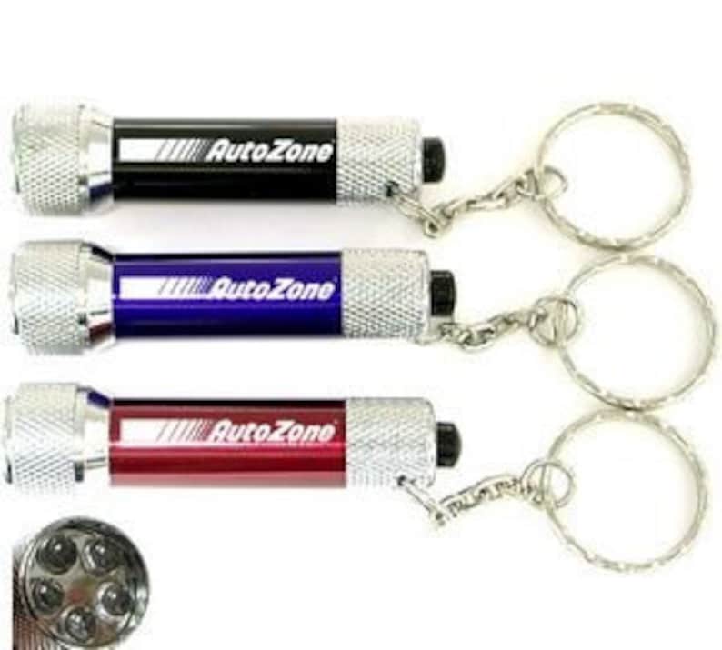 Personalized LED Flashlight Keychain VERY BRIGHT 20 Lumens Etsy
