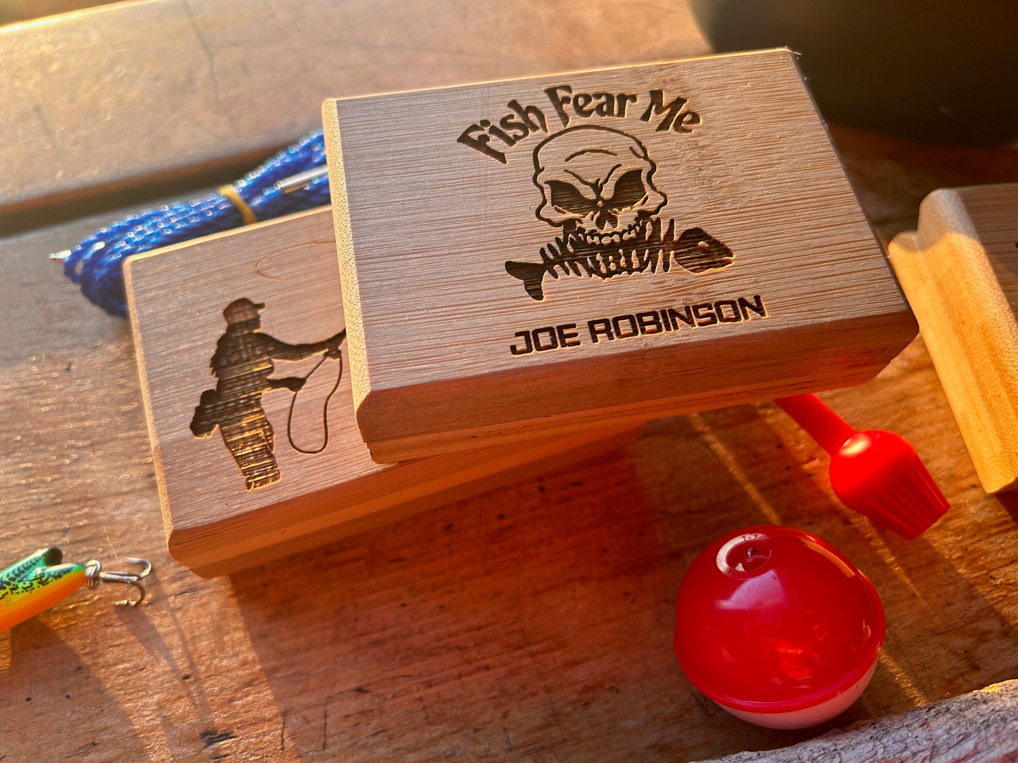 Custom Fly Fishing Box - Includes 2 free flies!