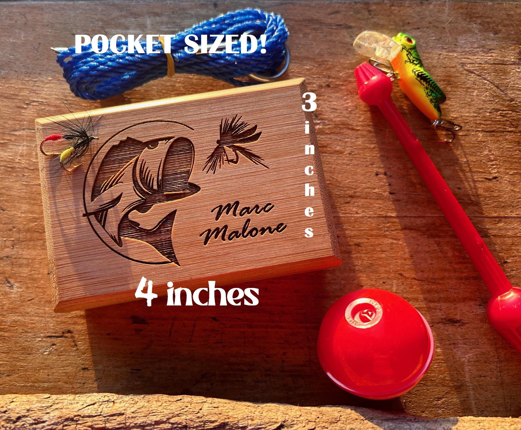 Custom Fly Fishing Box - Includes 2 free flies!