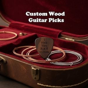 Design a Pick - Custom Wood Guitar Picks