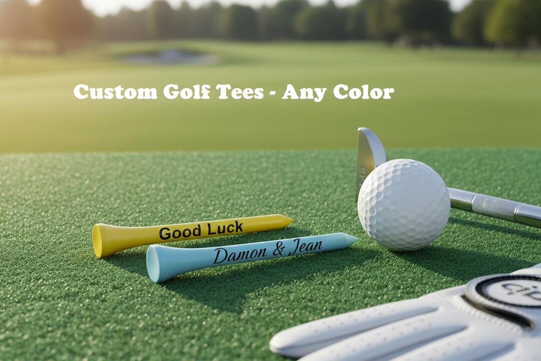 Set of 25 Personalized Golf Tees - Laser Engraved - 2.75 Inch - Any ...