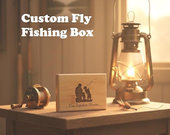 Vater Sohn Fliegenfischen Box - Inklusive 2 gratis Fliegen!