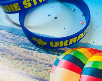 Ukraine Strong Silicone Bracelets - Buy 1 Get 1 Free!