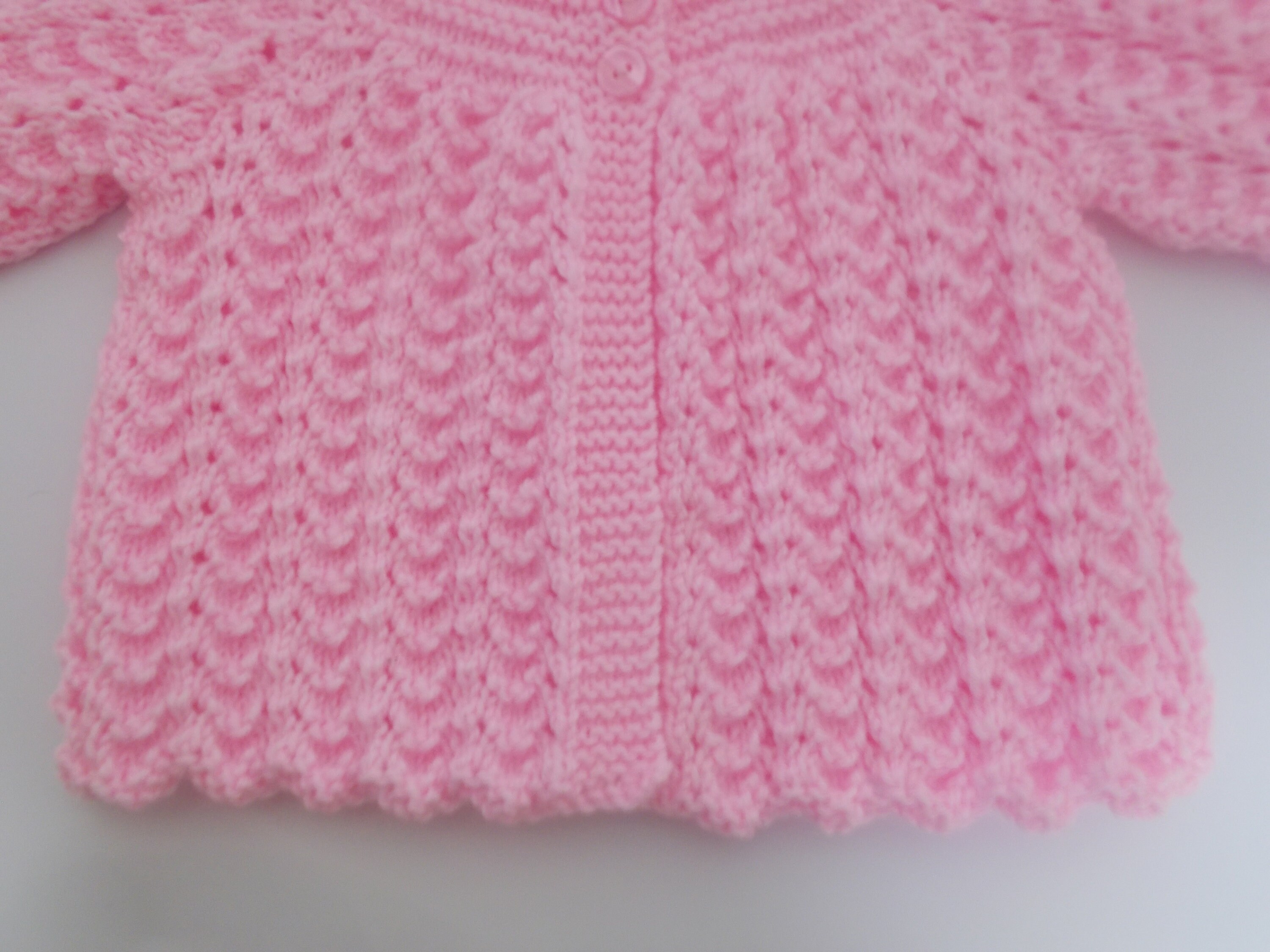 Baby Patent Cardigan - Coffee main image 1