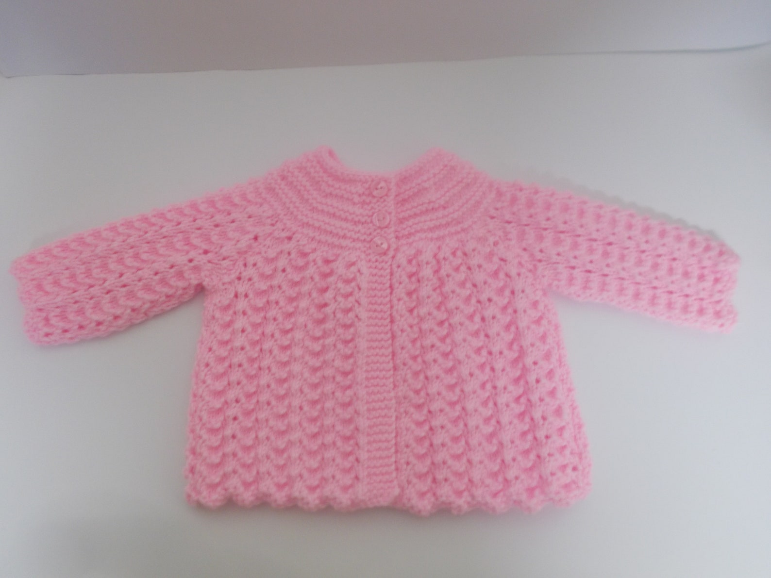 Pcorina Ss O Neck Knit Cardigan Baby Lavender