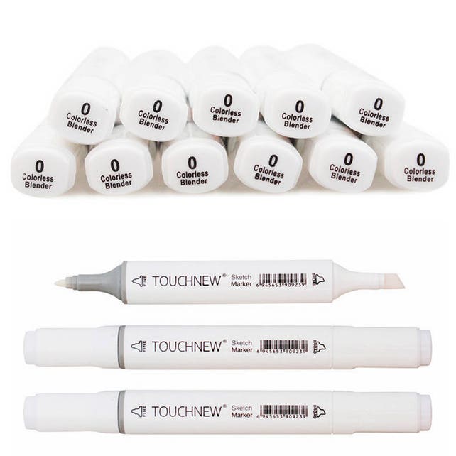 TOUCHNEW 0 Colorless Blender Marker Alcohol Based Ink Double Etsy