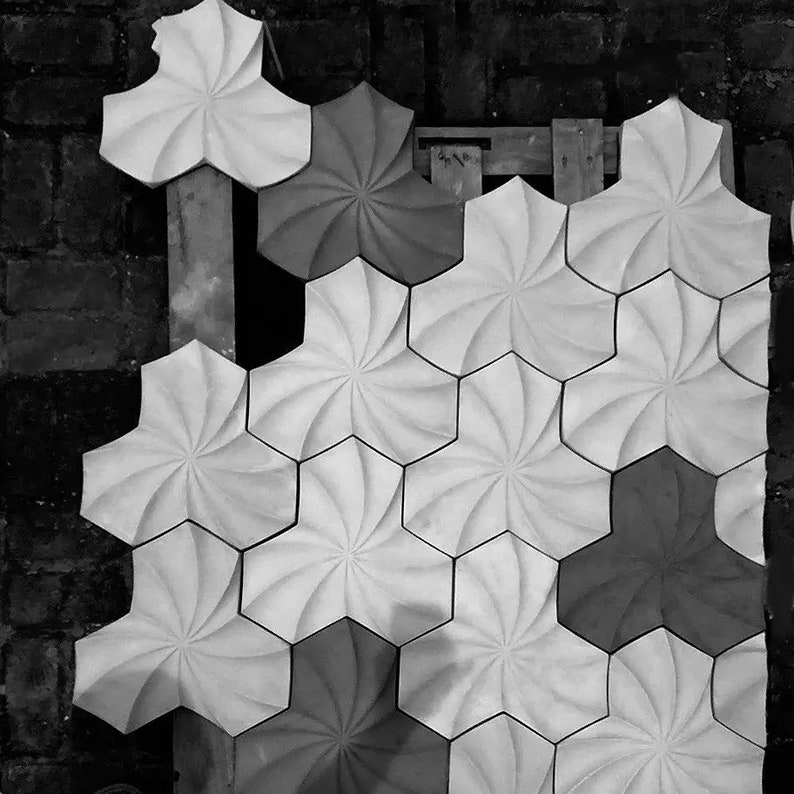 Wall Brick Molds Concrete Tile Mould Diy Home Decoration Image 0