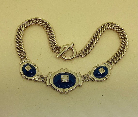 GIVENCHY CABOCHON NECKLACE 1990’s Retro
