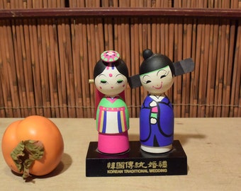 korean kokeshi dolls