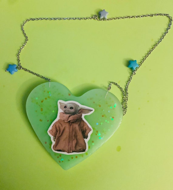 Baby Yoda Wall Decor Etsy