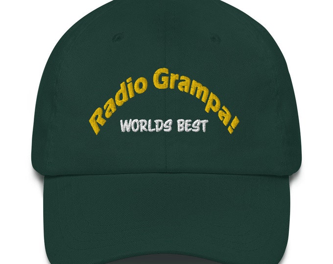 Ham Radio Hat Best Grandpa