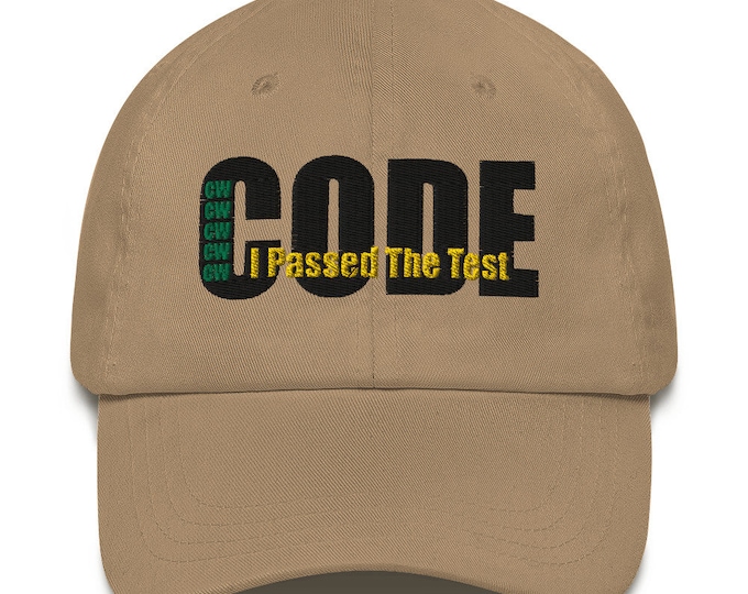 Ham Radio Hat Passed The Test