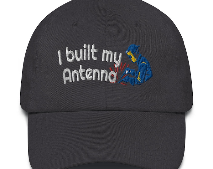 Ham Radio Hat I Built My Antenna