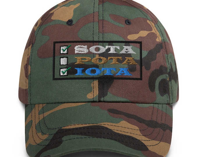 Ham Radio Hat Sota Iota