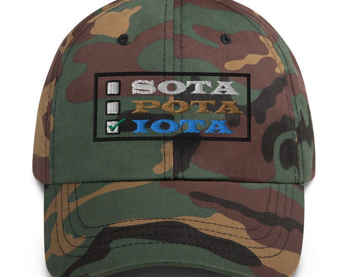 Ham Radio Hat Iota