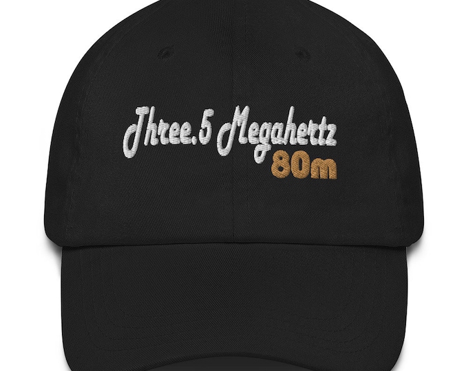 Ham Radio Hat Three.5 Meg