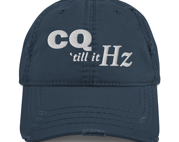 Ham Radio Hat CQ till it Hz