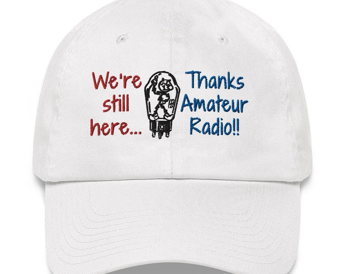 Ham Radio Hat Vacuum Tubes
