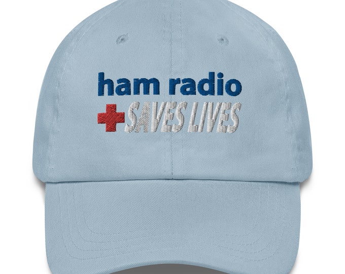 Ham Radio Hat Saves Lives