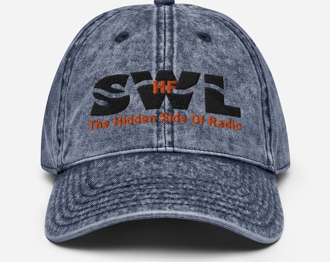 Ham Radio Hat SWL Hidden