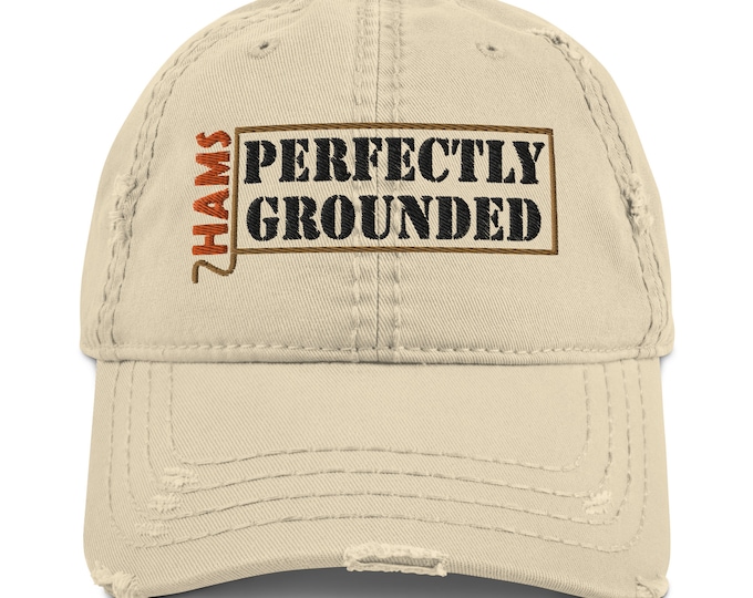 Ham Radio Hat Grounded